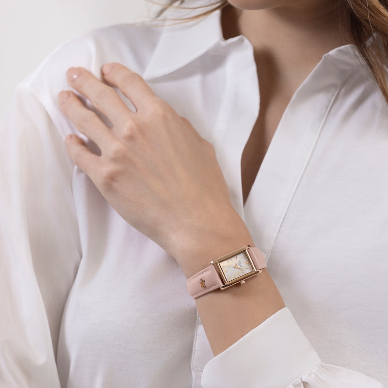 Main Image 3 of Radley Ladies' Mother Of Pearl Dial Pink Leather Strap Watch