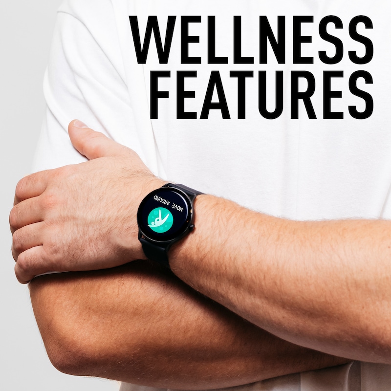 Main Image 3 of Reflex Active Series 22 Black Silicone Strap Smart Watch