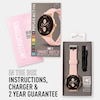 Thumbnail Image 5 of Reflex Active Series 22 Pink Silicone Strap Smart Watch