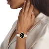 Thumbnail Image 4 of Calvin Klein Ladies' Black Dial Two Tone Stainless Steel Bracelet Watch