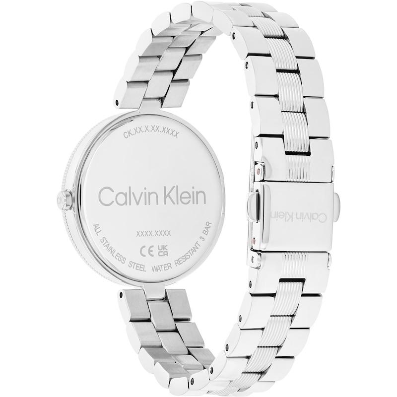 Main Image 3 of Calvin Klein Ladies' Blush Dial Stainless Steel Bracelet Watch