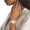 Thumbnail Image 4 of Calvin Klein Ladies' Blush Dial Stainless Steel Bracelet Watch