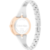 Thumbnail Image 3 of Calvin Klein Ladies' Two Tone Stainless Steel Bangle Watch