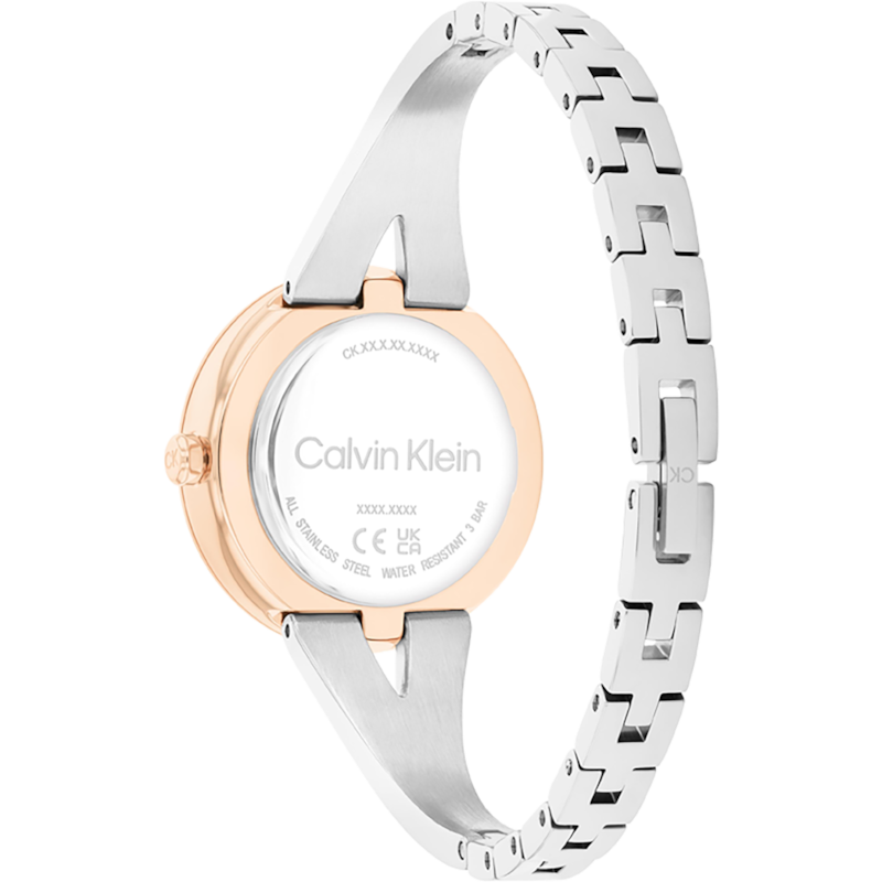 Main Image 3 of Calvin Klein Ladies' Two Tone Stainless Steel Bangle Watch