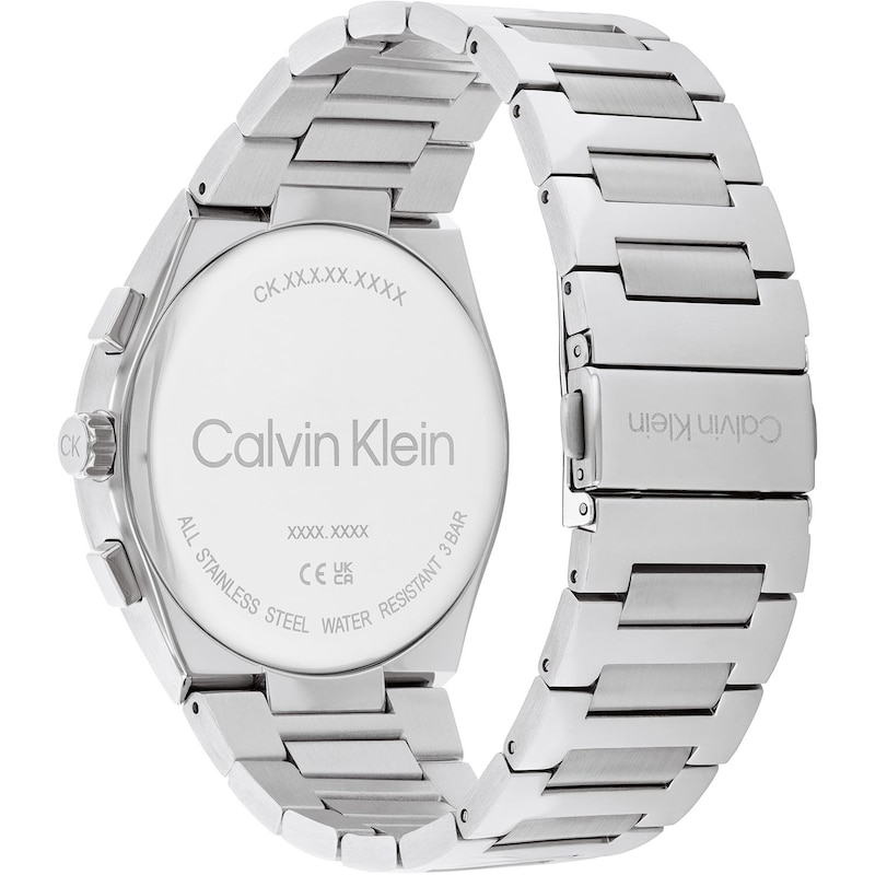 Calvin Klein Men's Green Dial Stainless Steel Bracelet Watch