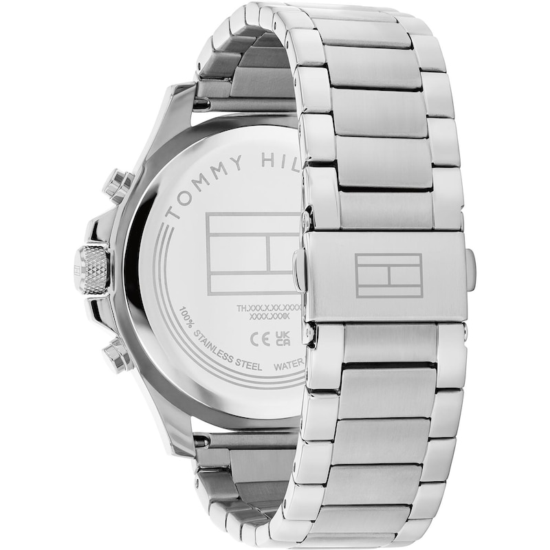 Main Image 3 of Tommy Hilfiger Men's Blue Chronograph Dial Stainless Steel Bracelet Watch