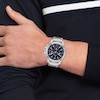 Thumbnail Image 4 of Tommy Hilfiger Men's Blue Chronograph Dial Stainless Steel Bracelet Watch