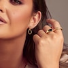 Thumbnail Image 3 of Hot Diamonds X Jac Jossa 18ct Gold Plated Black Onyx Stud Earrings