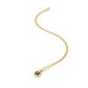 Thumbnail Image 2 of Hot Diamonds X Jac Jossa 18ct Gold Plated Revive Malachite Pendant Necklace