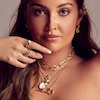 Thumbnail Image 3 of Hot Diamonds X Jac Jossa 18ct Gold Plated Revive Malachite Pendant Necklace