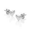 Thumbnail Image 2 of Hot Diamonds Sterling Silver Bold Heart Stud Earrings