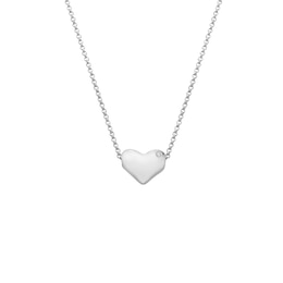 Hot Diamonds Sterling Silver Bold Heart Pendant Necklace