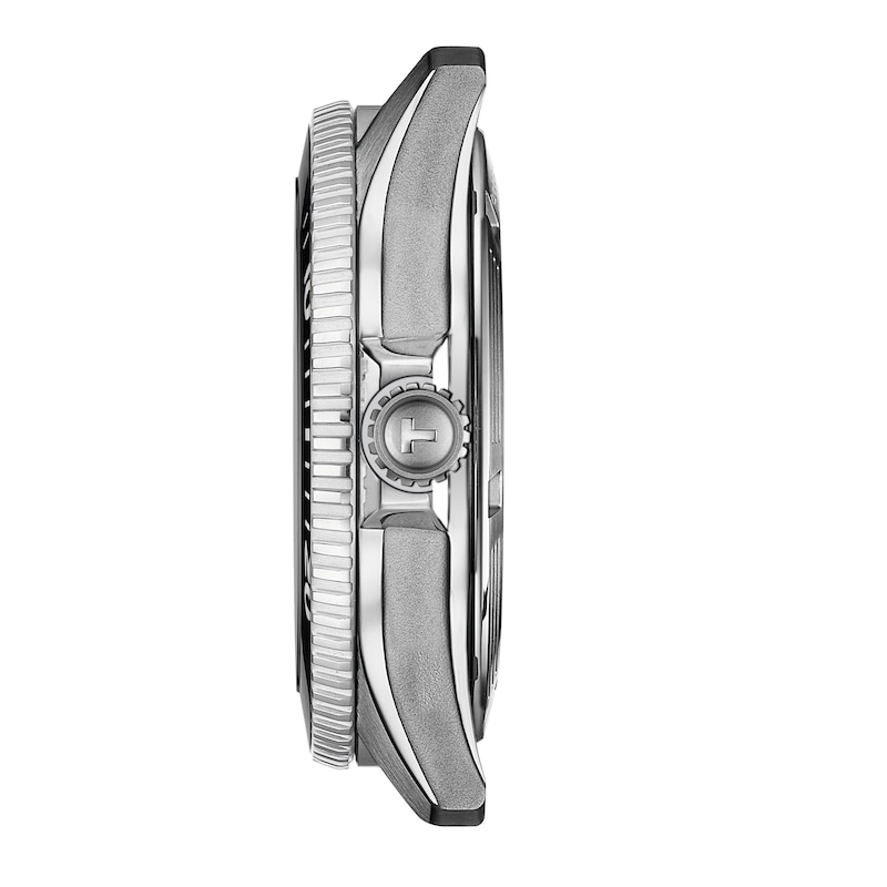 Tissot Seastar Men's 40mm Black Dial Stainless Steel Bracelet Watch