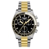 Thumbnail Image 1 of Tissot PR516 Men's Black Dial Two Tone Stainless Steel Bracelet Watch