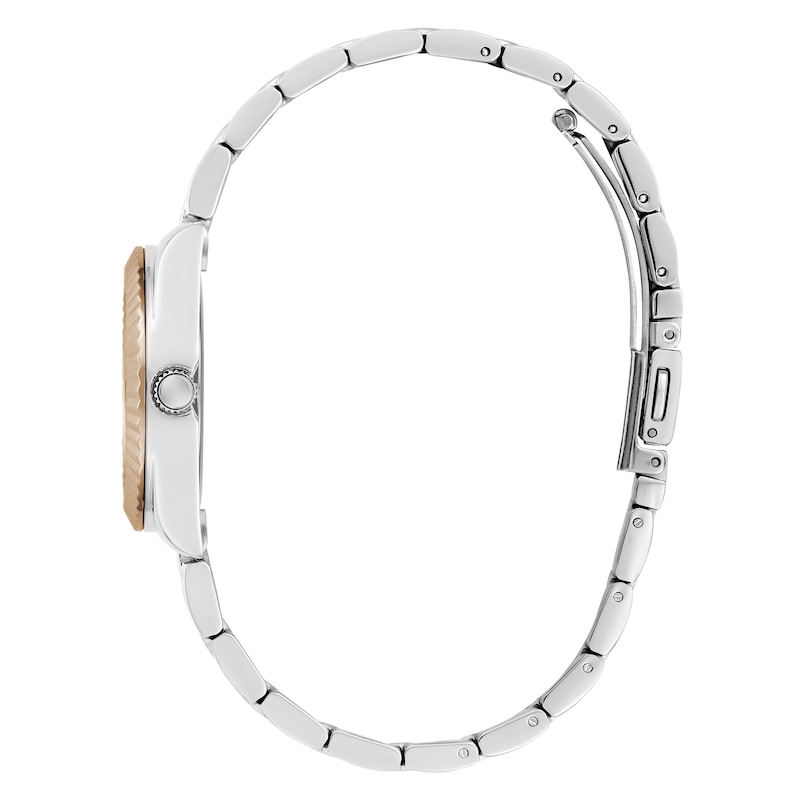 Main Image 2 of Guess Ladies' Silver Dial Two Tone Rose Bracelet Watch