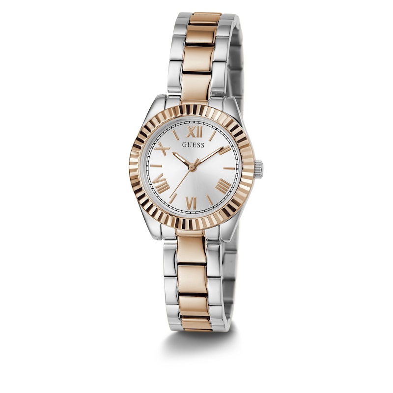 Main Image 5 of Guess Ladies' Silver Dial Two Tone Rose Bracelet Watch