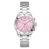 Thumbnail Image 0 of Guess Ladies' Pink Dial Stainless Steel Bracelet Watch