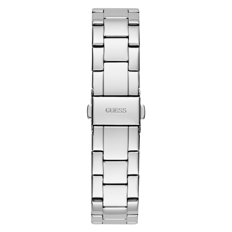 Guess Ladies' Pink Dial Stainless Steel Bracelet Watch