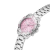 Thumbnail Image 3 of Guess Ladies' Pink Dial Stainless Steel Bracelet Watch