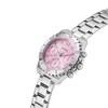 Thumbnail Image 4 of Guess Ladies' Pink Dial Stainless Steel Bracelet Watch