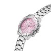 Thumbnail Image 3 of Guess Ladies' Pink Dial Stainless Steel Bracelet Watch