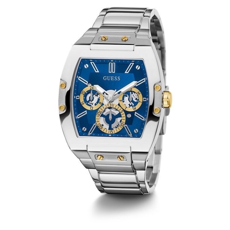 Main Image 2 of Guess Men's Blue Chronograph Dial Stainless Steel Bracelet Watch