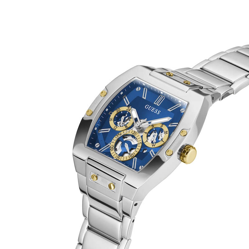 Main Image 3 of Guess Men's Blue Chronograph Dial Stainless Steel Bracelet Watch