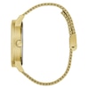 Thumbnail Image 1 of Guess Men's Gold Tone Logo Head Detail Gold Tone Mesh Strap Watch