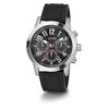 Thumbnail Image 5 of Guess Men's Black Chronograph Dial Black Leather Strap Watch