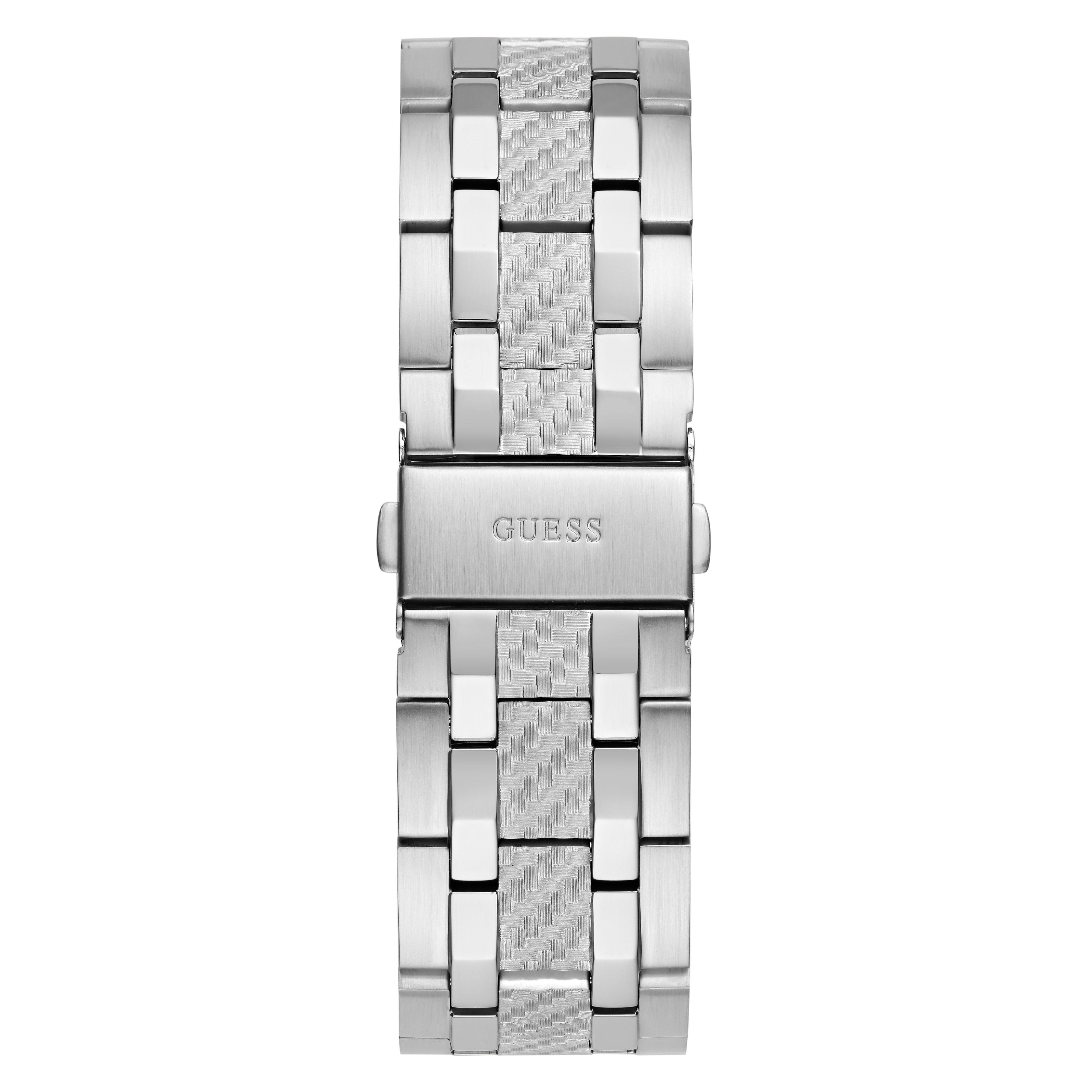 Main Image 3 of Guess Men's Red Accents Stainless Steel Bracelet Watch