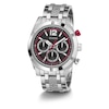 Thumbnail Image 5 of Guess Men's Red Accents Stainless Steel Bracelet Watch