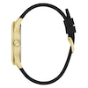 Thumbnail Image 1 of Guess Champagne Logo Dial Black Silicone Strap Watch