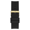 Thumbnail Image 2 of Guess Champagne Logo Dial Black Silicone Strap Watch