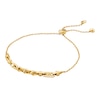 Thumbnail Image 1 of Michael Kors Ladies' Astor Link 14ct Gold Plated Chain Bolo Bracelet