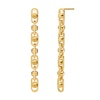 Thumbnail Image 1 of Michael Kors Ladies' Astor Link 14ct Gold Plated Chain Drop Stud Earrings