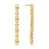 Thumbnail Image 1 of Michael Kors Ladies' Astor Link 14ct Gold Plated Chain Drop Stud Earrings