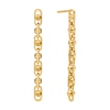 Thumbnail Image 2 of Michael Kors Ladies' Astor Link 14ct Gold Plated Chain Drop Stud Earrings
