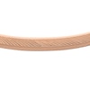 Thumbnail Image 3 of Fossil Harlow Ladies' Linear Texture Rose Gold Tone Cuff Bracelet