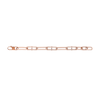 Thumbnail Image 1 of Fossil Heritage Ladies' D-Link Rose Gold Tone Chain Bracelet
