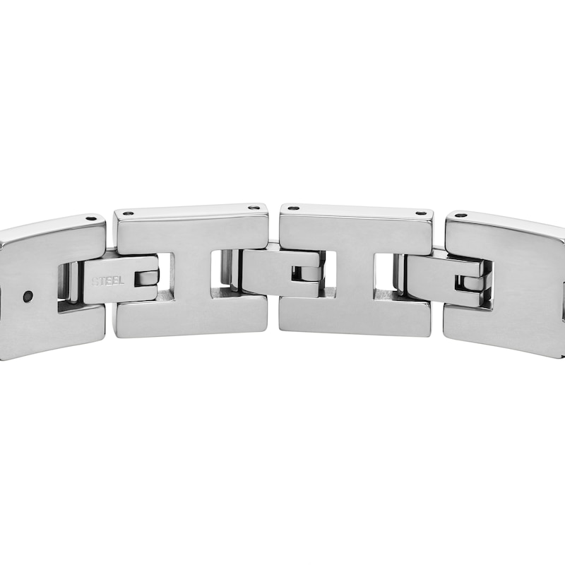Main Image 3 of Fossil Men's Stainless Steel Heritage D-Link ChainChain Bracelet