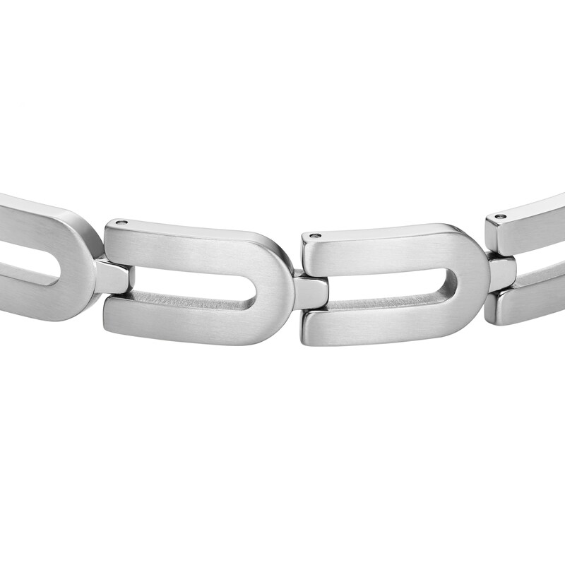 Main Image 4 of Fossil Men's Stainless Steel Heritage D-Link ChainChain Bracelet