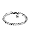 Thumbnail Image 0 of Fossil Harlow Men's Linear Texture Chain Stainless Steel Bracelet
