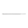 Thumbnail Image 4 of Fossil Harlow Men's Linear Texture Chain Stainless Steel Bracelet