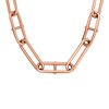 Thumbnail Image 0 of Fossil Heritage Ladies' D-Link Rose Gold Tone Chain Necklace