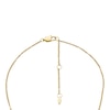 Thumbnail Image 3 of Fossil Women's Harlow Linear Texture Heart Gold TonePendant Necklace