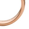 Thumbnail Image 4 of Fossil Harlow Ladies' Linear Texture Rose Gold Tone Ring - Size L