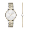 Thumbnail Image 1 of Armani Exchange Ladies' Two Tone Stainless Steel Watch and Bracelet Set