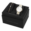 Thumbnail Image 1 of Armani Exchange Ladies' Two Tone Stainless Steel Watch and Bracelet Set