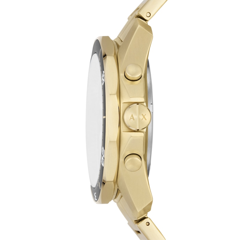 Main Image 3 of Armani Exchange Men's Chronograph Gold Tone Stainless Steel Watch