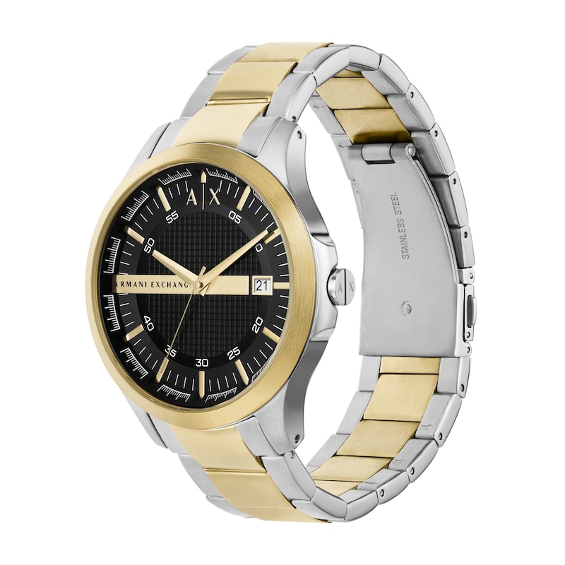 Armani Exchange Men's Two Tone Stainless Steel Watch